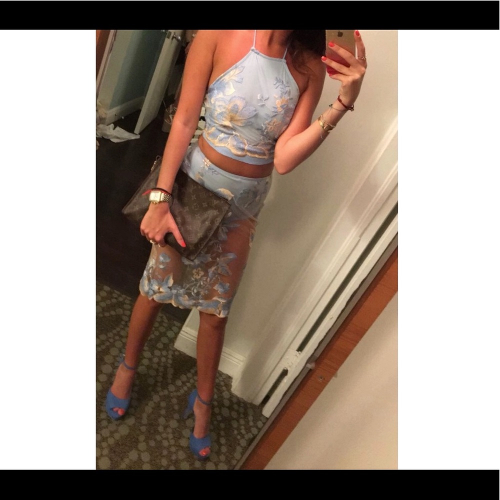 Hot blue two piece set 🥰